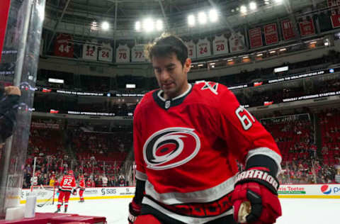 Max Pacioretty #67, Carolina Hurricanes Mandatory Credit: James Guillory-USA TODAY Sports