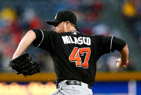 Ricky Nolasco wasn’t much. But you can argue the Marlins franchise wins leader is the second best pitcher they ever produced. ATLANTA, GA – JULY 03: Ricky Nolasco