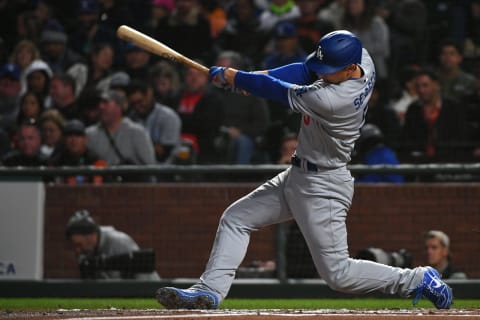 Los Angeles Dodgers IF Corey Seager (Photo by Robert Reiners/Getty Images)