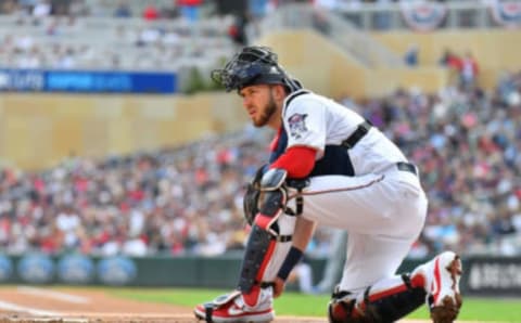 Mitch Garver of the Minnesota Twins. (Photo by Sam Wasson/Getty Images)