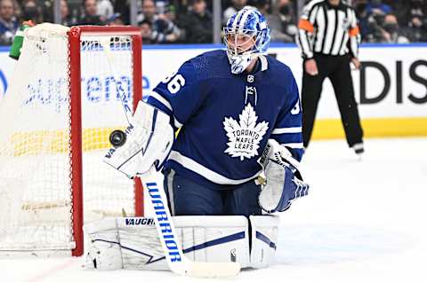 Toronto Maple Leafs goalie Jack Campbell (36): Dan Hamilton-USA TODAY Sports