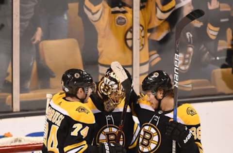 BOSTON, MA – FEBRUARY 3: Jake DeBrusk