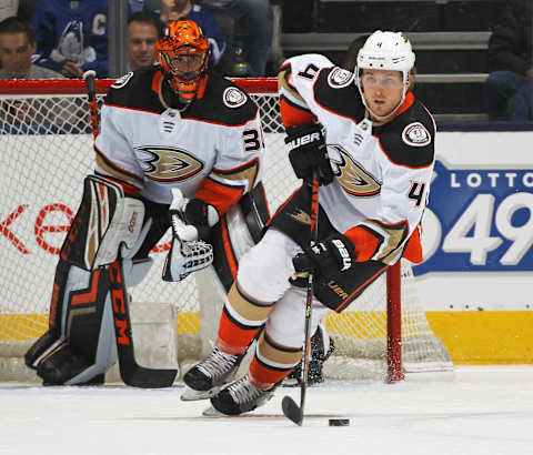 Cam Fowler #4 of the Anaheim Ducks (Photo by Claus Andersen/Getty Images)