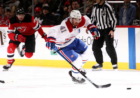 NEWARK, NEW JERSEY – FEBRUARY 25: Paul Byron Montreal Canadiens (Photo by Al Bello/Getty Images)