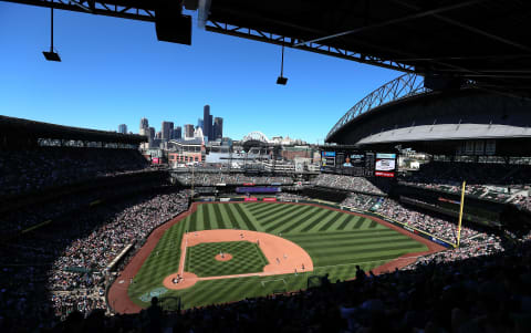 SEATTLE, WA – JULY 22: A general view of Safeco Field as the Seattle Mariners take on the Chicago White Sox during their game at Safeco Field on July 22, 2018 in Seattle, Washington. (Photo by Abbie Parr/Getty Images)