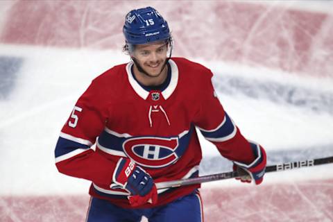 Jun 20, 2021; Montreal, Quebec, CAN; Montreal Canadiens Jesperi Kotkaniemi Mandatory Credit: Jean-Yves Ahern-USA TODAY Sports