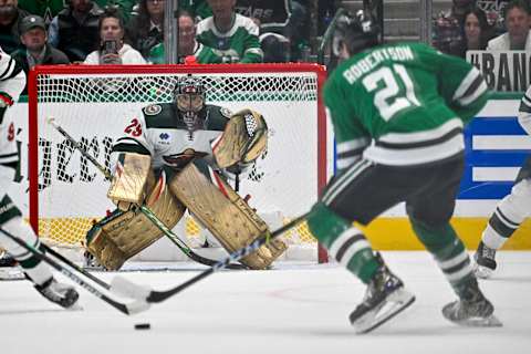 Minnesota Wild goaltender Marc-Andre Fleury (29): Jerome Miron-USA TODAY Sports