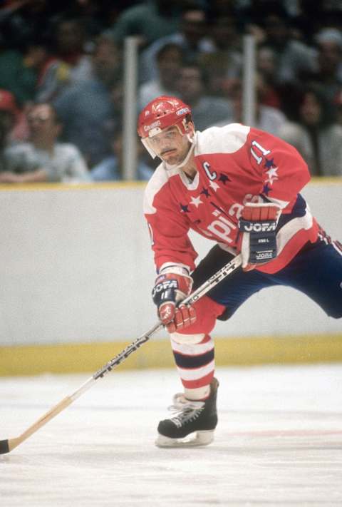 Mike Gartner, Washington Capitals (Photo by Focus on Sport/Getty Images)