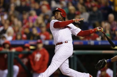 With Crawford and Eventually Kingery, Franco Will Have To Produce for Playing Time, Like He Did in September. Photo by Rich Schultz/Getty Images.