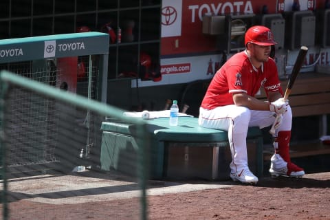 Angels superstar Mike Trout is running out of time. (Photo by Sean M. Haffey/Getty Images)