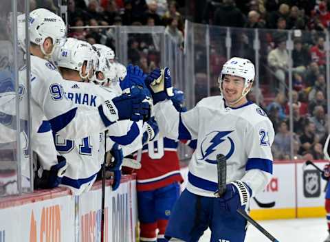 Nov 7, 2023; Montreal, Quebec, CAN; Montreal Canadiens. Mandatory Credit: Eric Bolte-USA TODAY Sports