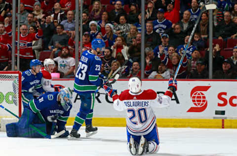 VANCOUVER, BC – (Photo by Jeff Vinnick/NHLI via Getty Images)