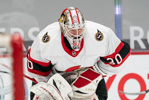 Goalie Matt Murray #30 of the Ottawa Senators (Photo by Rich Lam/Getty Images)