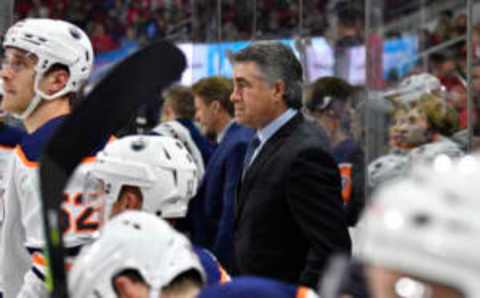 Dave Tippett, Edmonton Oilers (Photo by Grant Halverson/Getty Images)