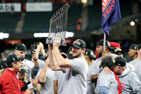 Max Scherzer #31 of the Washington Nationals (Photo by Elsa/Getty Images)