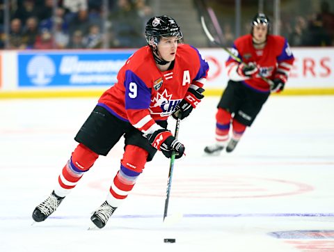 Ozzy Wiesblatt #9 of Team Red (Photo by Vaughn Ridley/Getty Images)