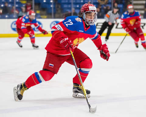 Ruslan Iskhakov #22 of the Russian Nationals (Photo by Dave Reginek/Getty Images)