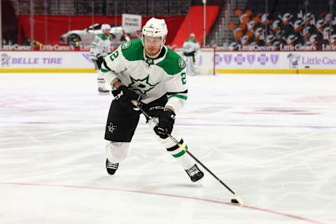 Jamie Oleksiak #2 of the Dallas Stars. (Photo by Gregory Shamus/Getty Images)