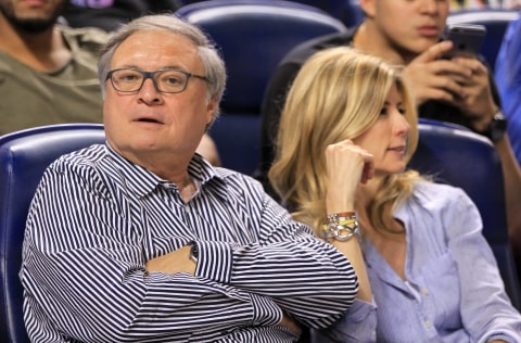 MIAMI, FL – MAY 04: Miami Marlins owner Jeffery Loria looks on during the game between the Miami Marlins and the Arizona Diamondbacks at Marlins Park on May 4, 2016 in Miami, Florida. (Photo by Rob Foldy/Getty Images