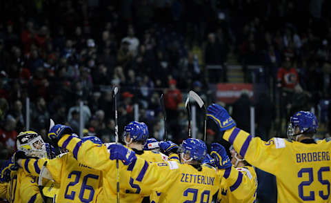 VICTORIA , BC – DECEMBER 26: Team Sweden (Photo by Kevin Light/Getty Images)