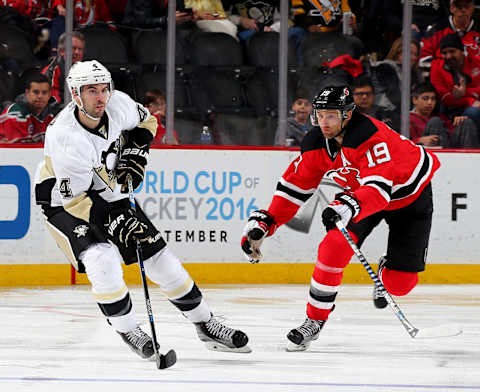 Justin Schultz #4 of the Pittsburgh Penguins (Photo by Elsa/Getty Images)