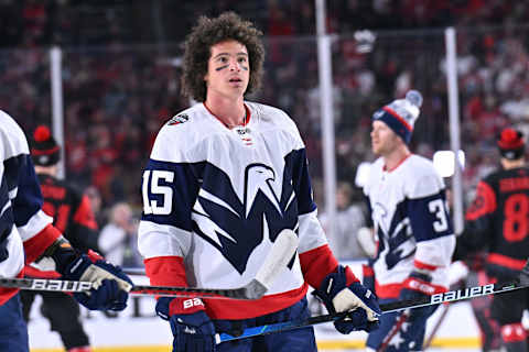 Sonny Milano, Washington Capitals (Photo by Grant Halverson/Getty Images)