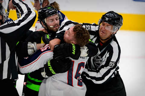 Mar 6, 2021; Dallas, Texas, USA;  Max Domi. Mandatory Credit: Jerome Miron-USA TODAY Sports