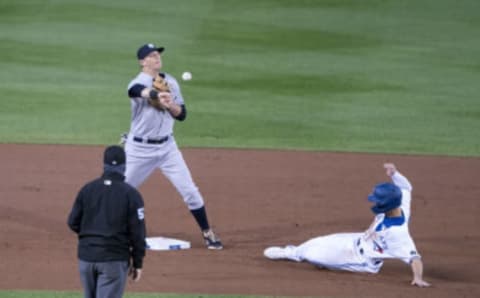 Yankee second baseman D J LeMahieu. Gregory Fisher-USA TODAY Sports