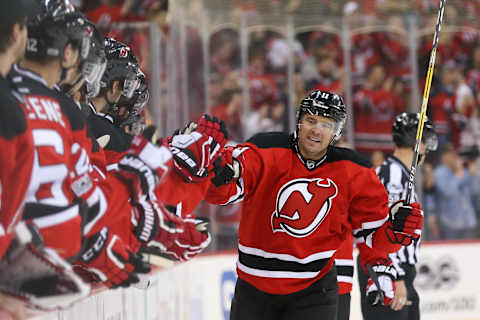 NHL: San Jose Sharks at New Jersey Devils