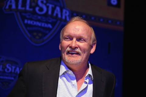 Head Coach Lindy Ruff of the Dallas Stars. (Photo by Bruce Bennett/Getty Images)