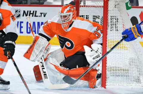 Brian Elliott, Philadelphia Flyers (Photo by Drew Hallowell/Getty Images)