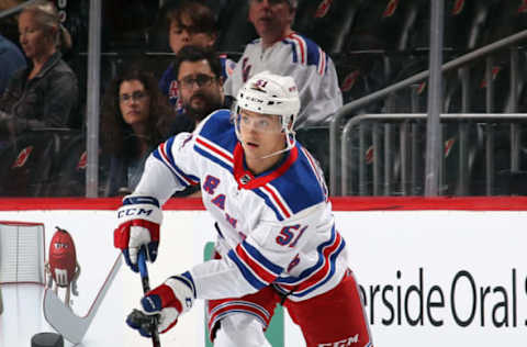 Tarmo Reunanen #51 of the New York Rangers 2. (Photo by Bruce Bennett/Getty Images)