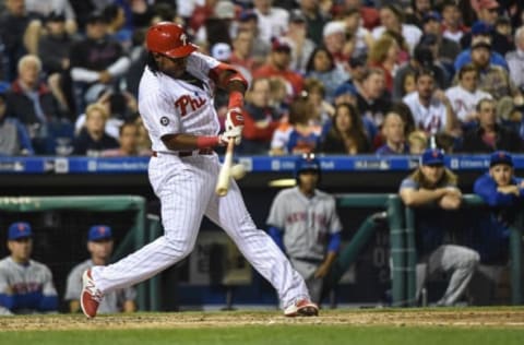 Franco Launches a Grand Souvenir. Photo by John Geliebter – USA TODAY Sports.