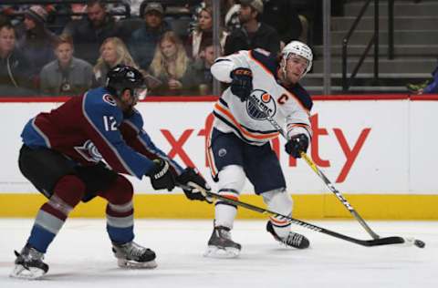 Colorado Avalanche, Edmonton Oilers, Connor McDavid #97 (Photo by Matthew Stockman/Getty Images)