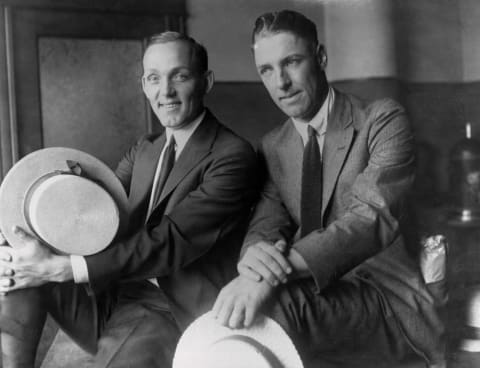 (Original Caption) Left to right: Buck Weaver and Swede Risberg, two of the former White Sox players, accused of betraying the sporting public in the 1919 series.