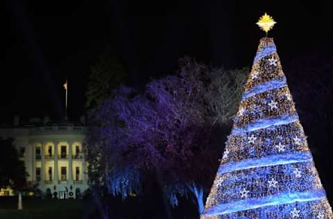 WASHINGTON, DC – NOVEMBER 30: The 95th annual National Christmas Tree Lighting is held by the National Park Service at the White House Ellipse in Washington, D.C., November 30, 2017. The Beach Boys, Wynonna, The Texas Tenors, Craig Campbell were among the artists who provided the entertainment. (Photo by Astrid Riecken/Getty Images)