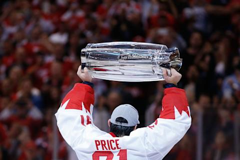 Sep 29, 2016; Toronto, Ontario, Canada; Team Canada goaltender Carey Price. Mandatory Credit: Kevin Sousa-USA TODAY Sports