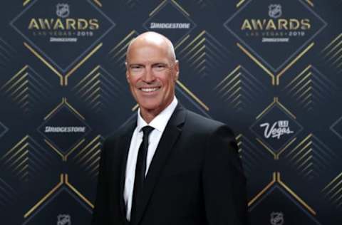 LAS VEGAS, NEVADA – JUNE 19: Mark Messier arrives at the 2019 NHL Awards at the Mandalay Bay Events Center on June 19, 2019 in Las Vegas, Nevada. (Photo by Bruce Bennett/Getty Images)