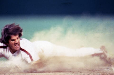 With Rose on the Phillies, it was always worth taking in a game. Photo by Owen C. Shaw/Getty Images.