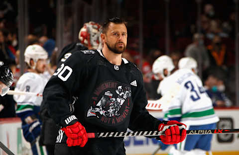 Tomas Tatar #90 of the New Jersey Devils. (Photo by Bruce Bennett/Getty Images)