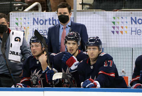 New York Rangers Associate General Manager Chris Drury. (Photo by Bruce Bennett/Getty Images)