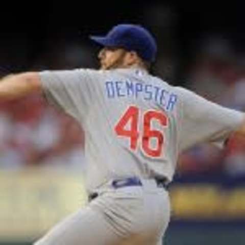 In the midst of his best season ever, Ryan Dempster is now a Ranger after being traded yesterday. (Jeff Curry-US PRESSWIRE)