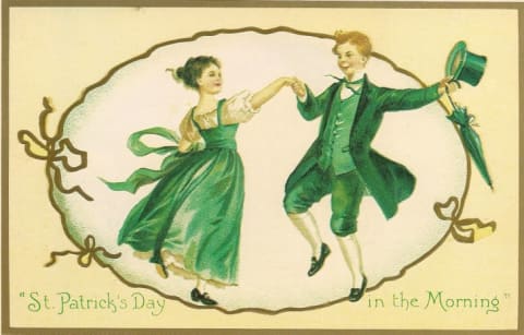 After that much Guinness, you'd be forgiven for doing a little dancing.