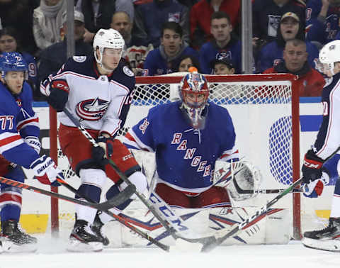 Igor Shesterkin #31 of the New York Rangers