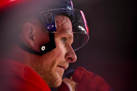 MONTREAL, QC – APRIL 14: Corey Perry #94 of the Montreal Canadiens. (Photo by Minas Panagiotakis/Getty Images)