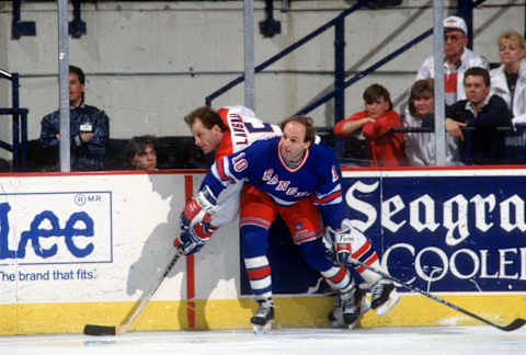 Rod Langway, Washington Capitals (Photo by Focus on Sport/Getty Images)