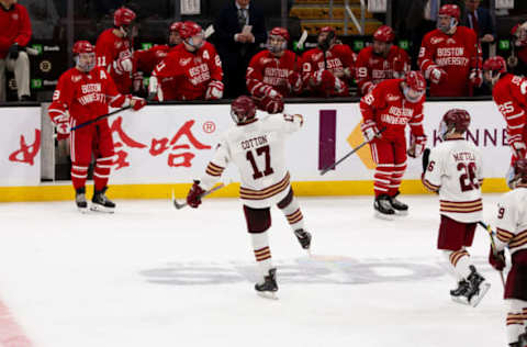 David Cotton, Boston College Eagles (Photo by Richard T Gagnon/Getty Images)