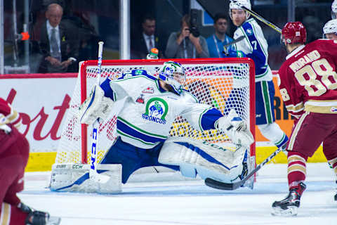 Stuart Skinner #74 (Photo by Marissa Baecker/Getty Images)