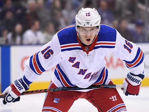 New York Rangers forward Ryan Strome (16) Mandatory Credit: Dan Hamilton-USA TODAY Sports