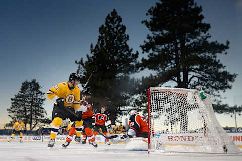 Nick Ritchie #21 of the Boston Bruins. (Photo by Christian Petersen/Getty Images)